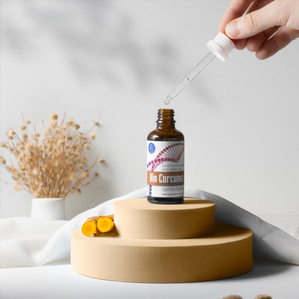Bio Curcuma Stoffwechsel Booster - Curcumin Tropfen - Kurkuma