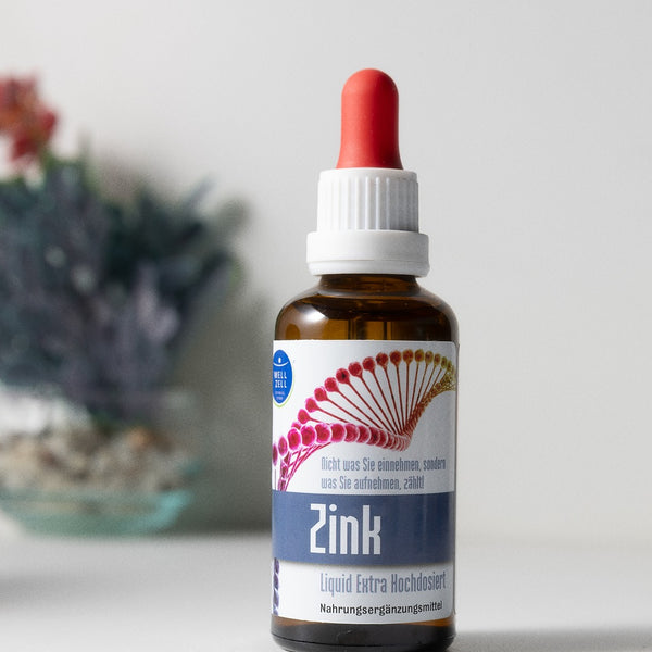Zink Booster - WellZell Zink Tropfen - Nahrungsergänzungsmittel