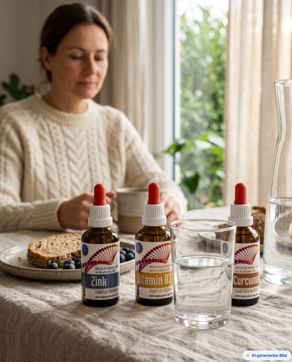 Anti Allergikum Aktiv-Set (Vitamin D3 K2, Zink, Bio Curcuma)