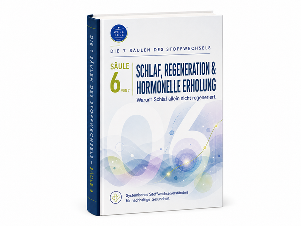 Die 6. Säule des Stoffwechsels – Schlaf, Regeneration & hormonelle Balance | E-Book