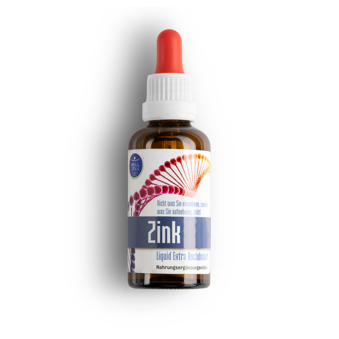 Zink Booster - WellZell Zink Tropfen - Nahrungsergänzungsmittel