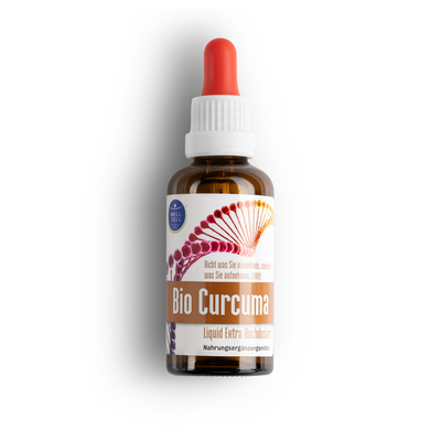 Bio Curcuma Stoffwechsel Booster - Curcumin Tropfen - Kurkuma